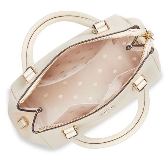 KATE SPADE NEW YORK
Small Tassel-Trim Leather Satchel in SOFT LIMESTONE - Picture 2 of 12